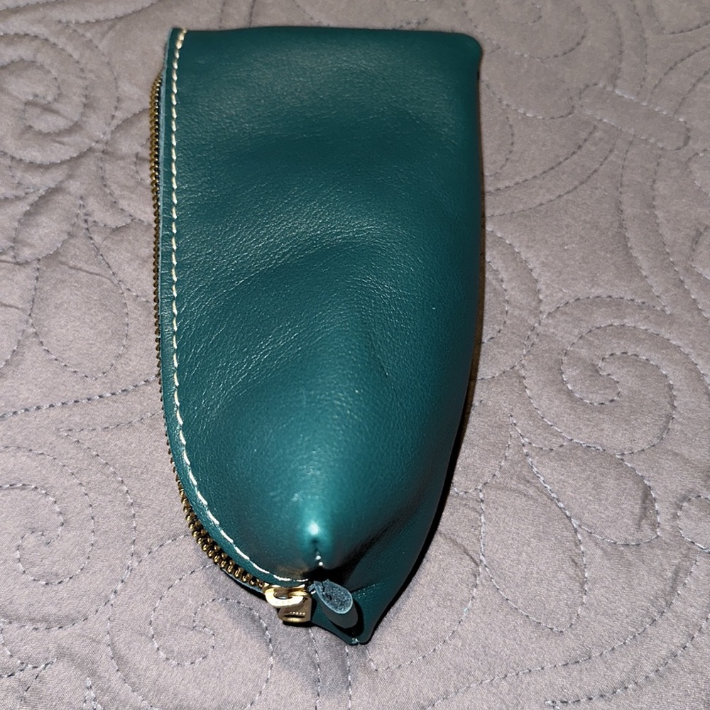 Portland Leather goods Alpine pouch in Peacock - Picture 12 of 14